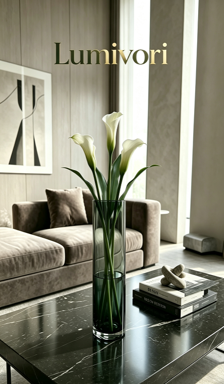 Lumivori  | Tall Cylinder Glass Vase