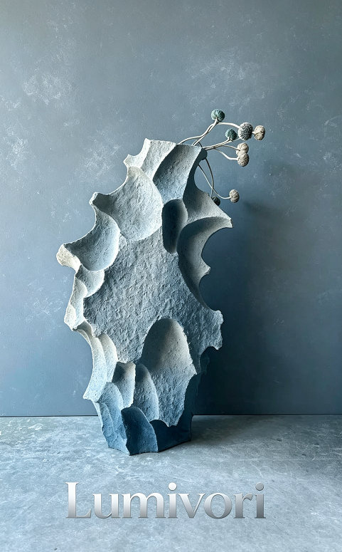 Lumivori | Crater Textural Sculptural Vase
