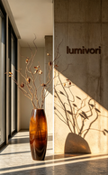Lumivori | Tall Textured Floor Vase